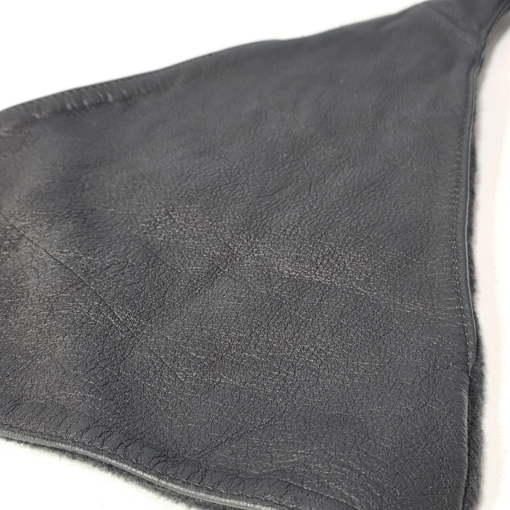 Leather/fleece face wrap - thats a wrap!